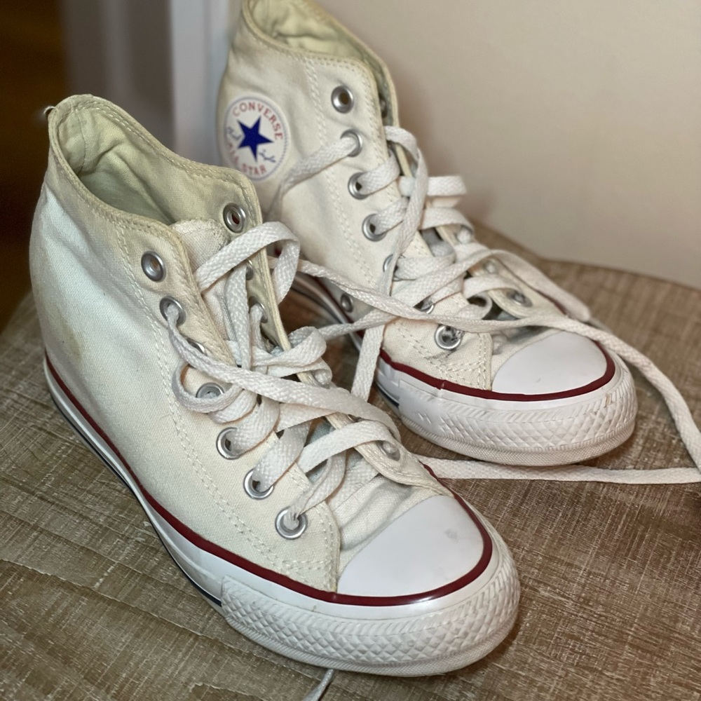 Inner platform Converse sneakers women